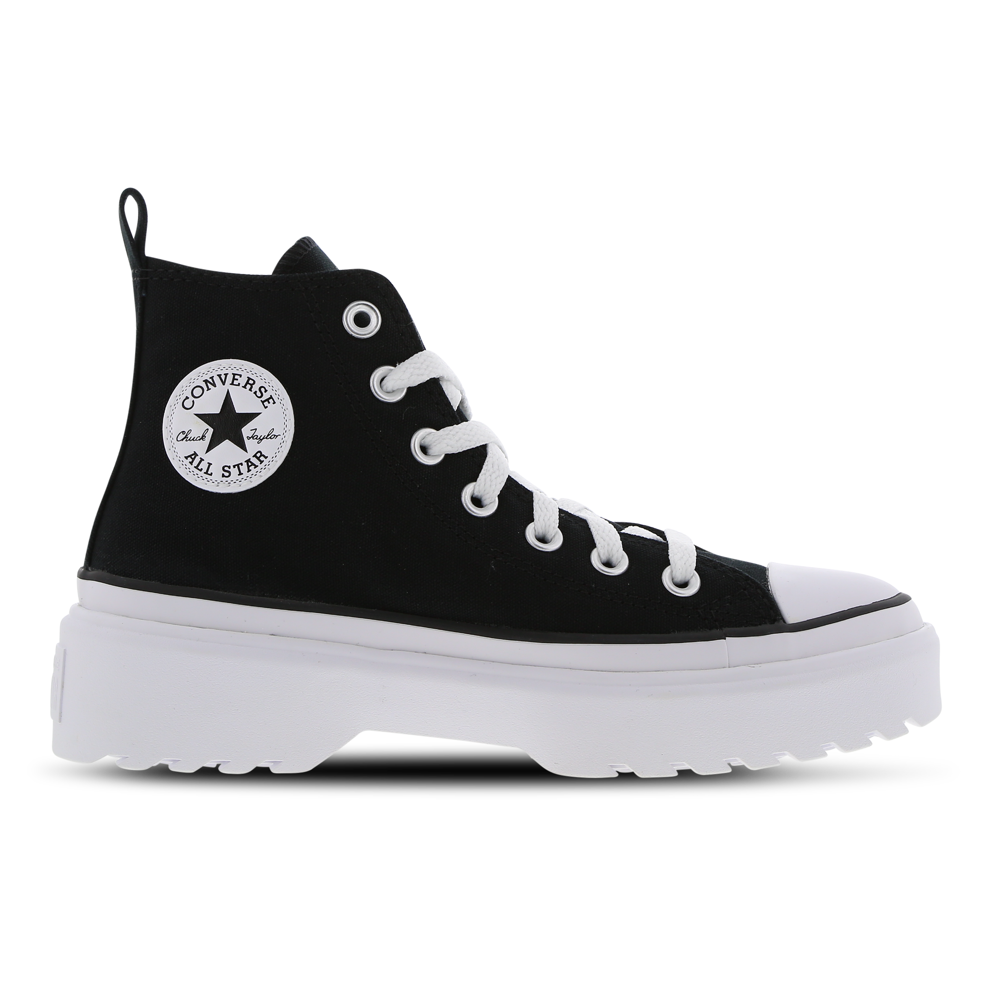 Black converse high tops hot sale footlocker