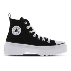 Grade School Shoes - Converse CTAS Lugged Lift Platform High - Black-Black-White