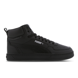 Grade School Shoes - Puma Caven 2.0 Mid - Black-Black-Silver