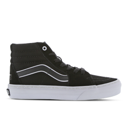 Grade School Shoes - Vans Sk8-Hi - Black-Lunar Rock-White