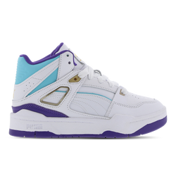 Primaire-College Chaussures - Puma Slipstream Hi - White-Hero Blue-Team Violet