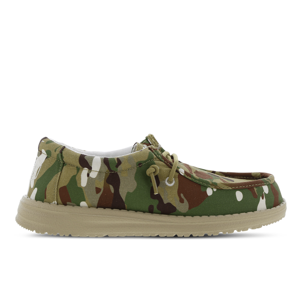 Heydude Wally Youth Camouflage - Grade School Shoes