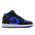 Jordan 1 Mid - Grade School Shoes Black-Royal Blue-Black