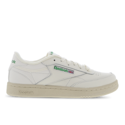 Grade School Shoes - Reebok Club C - Chalk-Chalk-Glen Green