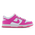 Nike Dunk Low - Grundschule Schuhe White-Laser Fuchsia