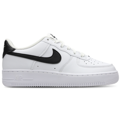 Grade School Shoes - Nike Air Force 1 - White-Black