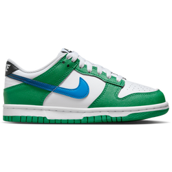 Grade School Shoes - Nike Dunk Low - Malachite-Photo Blue-Black