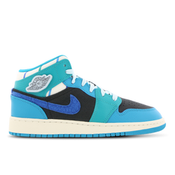 basisschool Schoenen - Jordan 1 Mid - Anthracite-Glacier Blue