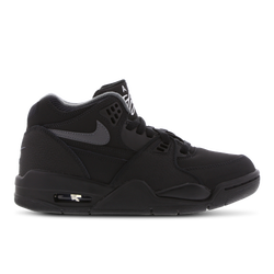 Grade School Shoes - Nike Flight 89 - Black-Dark Grey-White