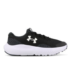 Grade School Shoes - Under Armour Bgs Surge 4 - Black-Black