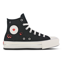 Black converse junior size 3 best sale