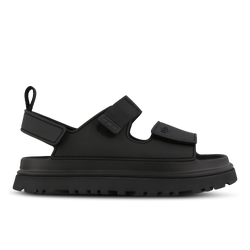 Grade School Flip-Flops and Sandals - UGG Goldenglow - Black-Black