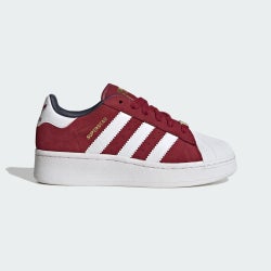 Grade School Shoes - adidas Superstar XLG - Collegiate Burgundy-Cloud White-Collegiate Navy