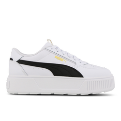 Grade School Shoes - Puma Karmen Rebelle - White-Black