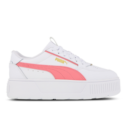 Grade School Shoes - Puma Karmen Rebelle - White-Passionfruit-Gold