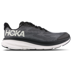 Grade School Shoes - Hoka Clifton 9 - Black-White