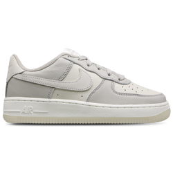 Grade School Shoes - Nike Air Force 1 LV8 5 - Lt Bone-Summit White-Lt Iron Ore