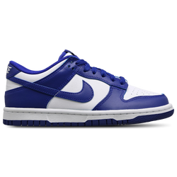 Grundschule Schuhe - Nike Dunk Low - White-Concord-Univ Red