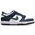 Nike Dunk Low - Grundschule Schuhe Obsidian-Vintage Green-White