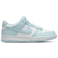 Grade School Shoes - Nike Dunk Low - White-Glacier Blue