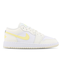 Primaire-College Chaussures - Jordan 1 Low - Sail-Lt Laser Orange-White