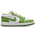 Jordan 1 Low - Primaire-College Chaussures White-Chlorophyll