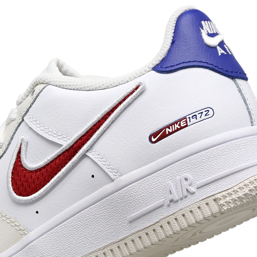 Nike air force 1 white red blue online