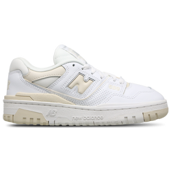 Grade School Shoes - New Balance 550 - White-White