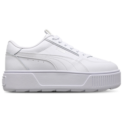 Grade School Shoes - Puma Karmen Rebelle - White-White