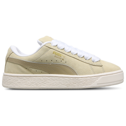 Grade School Shoes - Puma Suede XL - Putty-Warm White