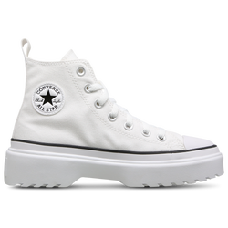 Grade School Shoes - Converse Ctas Lugged Lift Platform High - White-White-Black