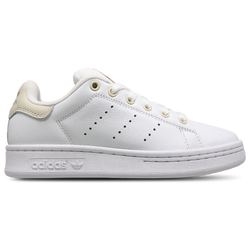 All white stan smith grade school on sale