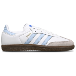 basisschool Schoenen - adidas Samba OG - White-Clear Sky-Blue