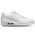 Nike Air Max 90 - Grade School Shoes White-White-Metallic Silver