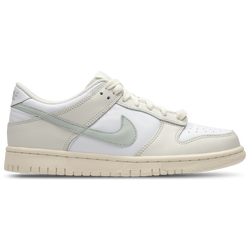 Grade School Shoes - Nike Dunk Low - White-Lt Silver-Phantom