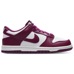 Grade School Shoes - Nike Dunk Low - White-Viotech-White