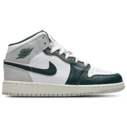 Primaria y colegio Zapatillas - Jordan Aj1 Mid - White-Oxidized Green-Sail