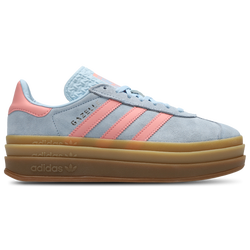 Grundschule Schuhe - adidas Gazelle Bold - Clear Sky-Semi Pink Spark-Silver Met