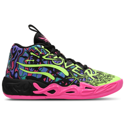 Primaria y colegio Zapatillas - Puma Mb.04 - Black-Luminous Pink-Electric Lime