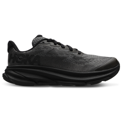 Grade School Shoes - Hoka Clifton 9 - Black-Carbon Black