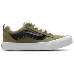 Grade School Shoes - Vans Knu Skool - Olive-Black