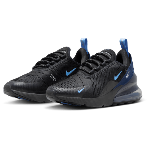 Nike 270 air max black blue best sale