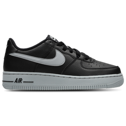 Primaria y colegio Zapatillas - Nike Air Force 1 Low - Black-Wolf Grey