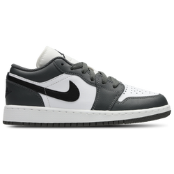 Primaria y colegio Zapatillas - Jordan Aj1 Low - White-Black-Iron Grey