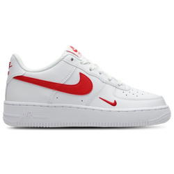 Grade School Shoes - Nike Air Force 1 Low - White-Univ Red