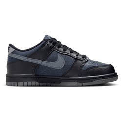 Grade School Shoes - Nike Dunk Low - Black-Smoke Grey-Dk Ovsidian