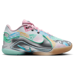 Grade School Shoes - Nike LeBron 22 - White-Baltic Blue-Green Glow