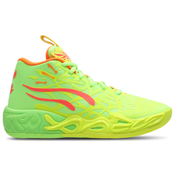 Grade School Shoes - Puma Mb.04 Gem - Yellow Alert-Green Glare-Pink Alert