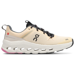 Grade School Shoes - On Cloudleap - Blonde-Ivory