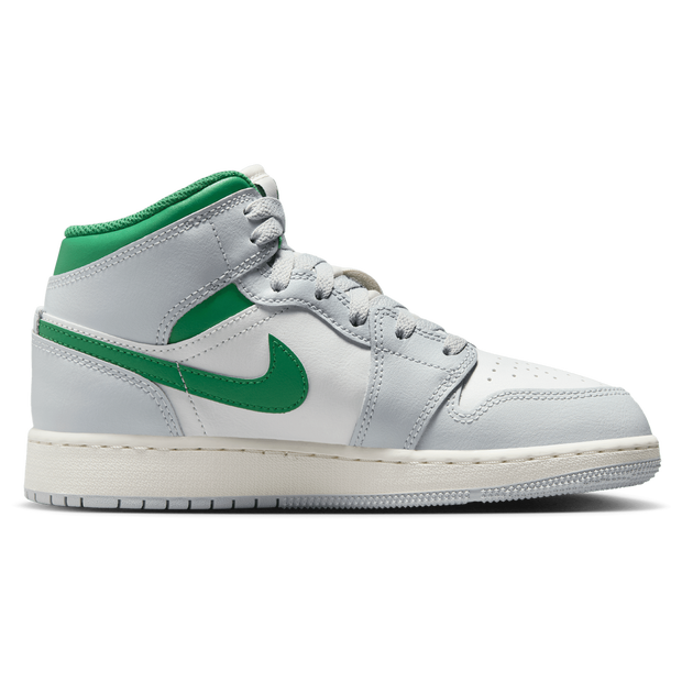 Air Jordan 1 Mid GS 'Summit White Pine Green' | Kid's Size 7 - DQ8423-142